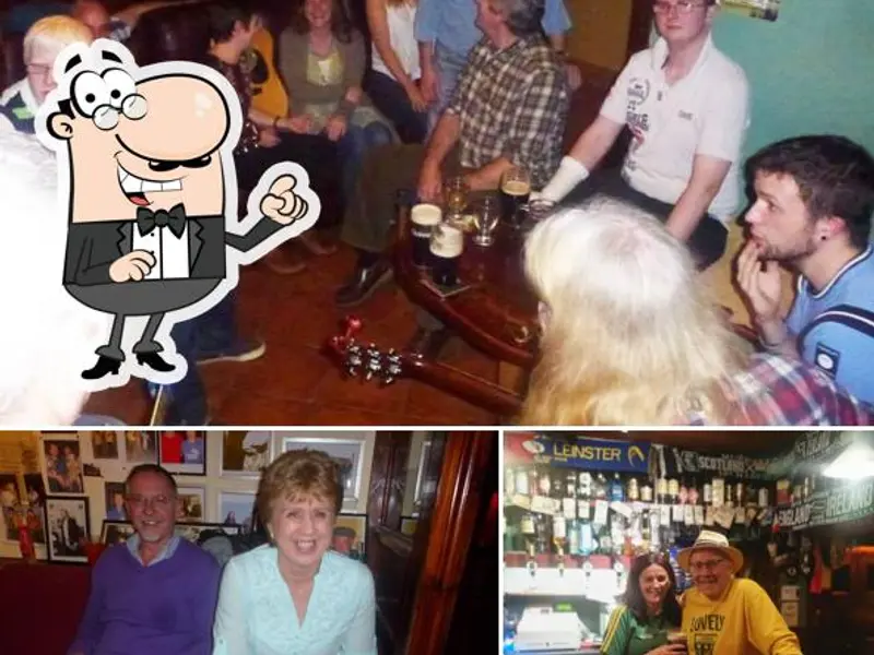 Locals enjoying a night out at Charley Farrelly's Bar